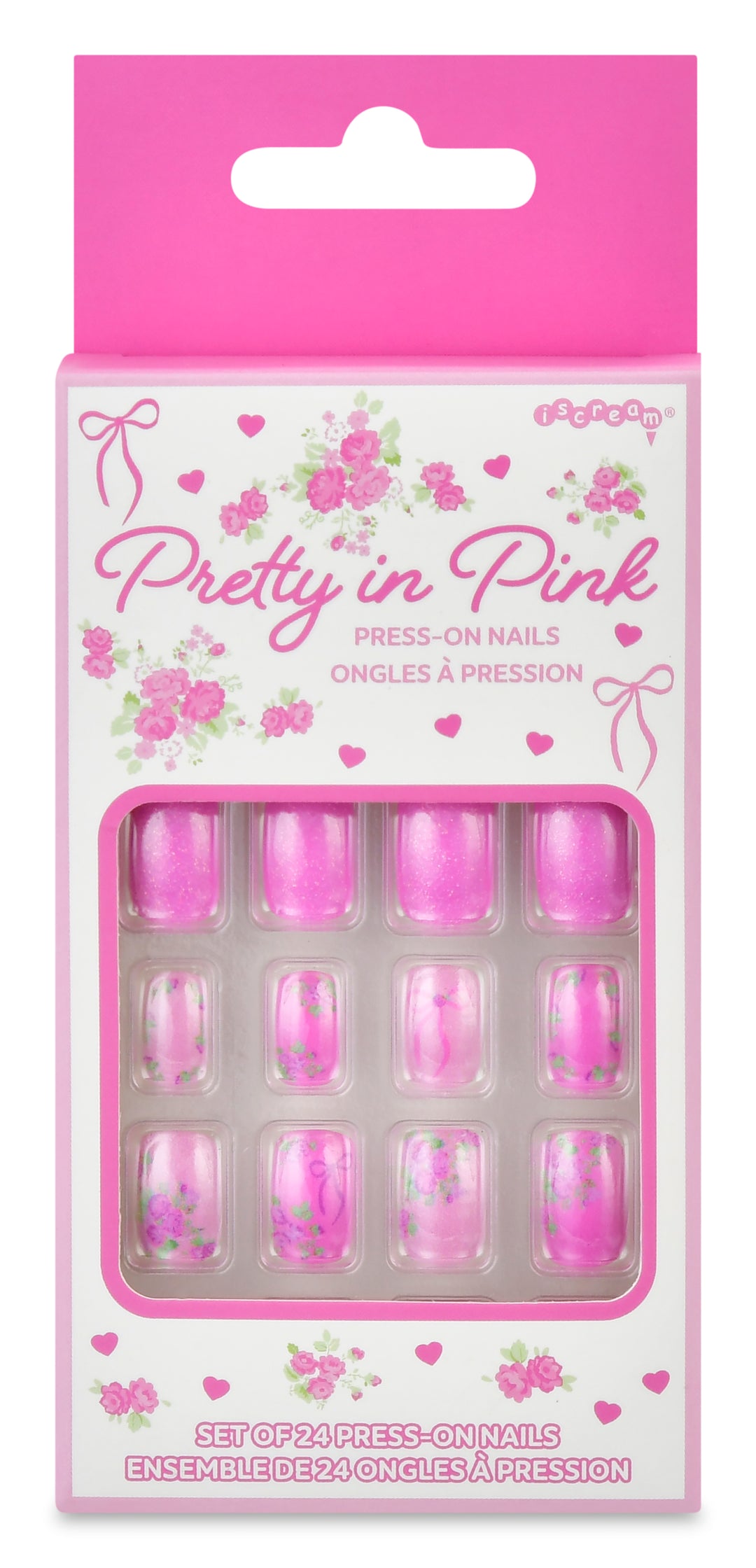 Pretty In Pink Press On Nail Set