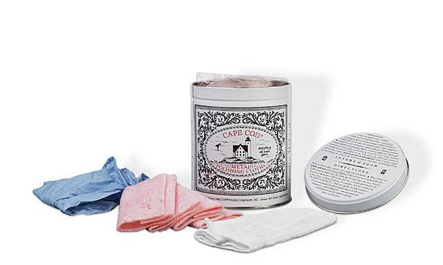 Cape Cod Polish, Inc. - Cape Cod® Metal Polishing Cloths Economy Size Tin