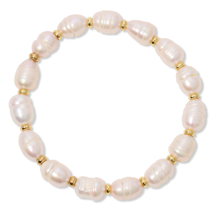 Splendid Iris - Pearl Obsession Stretch Bracelet