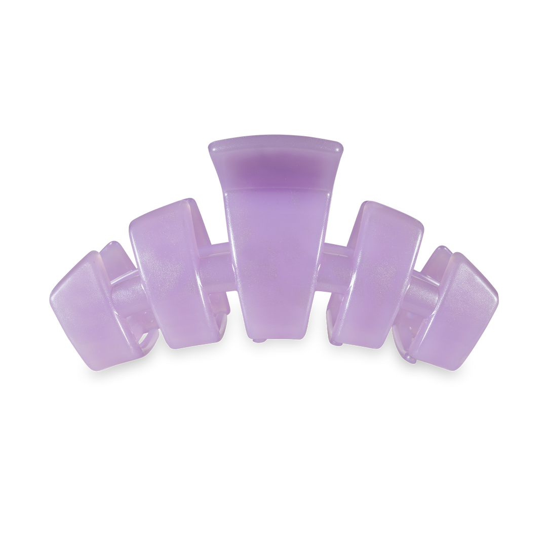 TELETIES - Classic Hair Clip | Medium | Lavender Mist