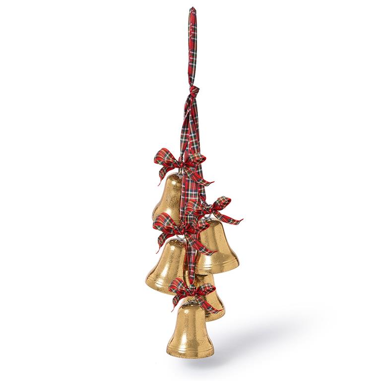 Hanging Bells Decor Includes 5 Bells