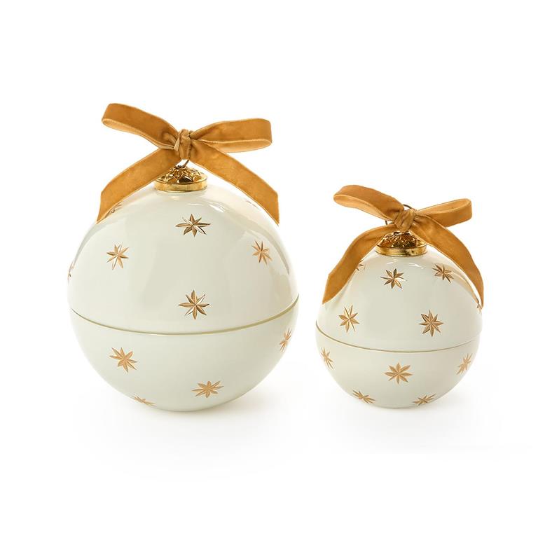 Ornament Candles with Sparkling Rosé Scent (In 2 Sizes)