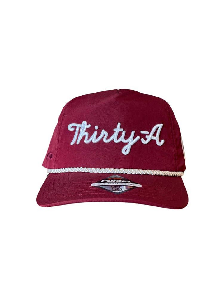 30A Gear - Thirty-A Script Hat With SEC Colorways: Alabama