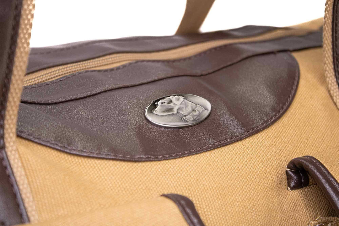 Zep-Pro - Lab Canvas Weekender Bag: Brown/Tan