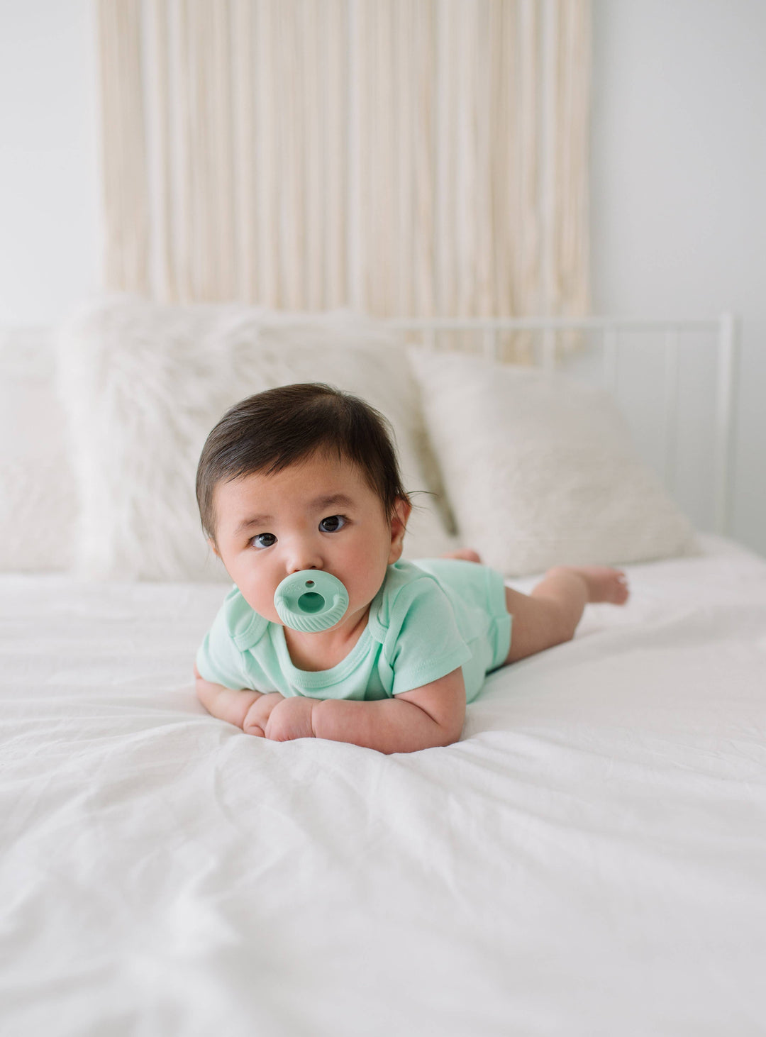 Itzy Ritzy - Sweetie Soother™ Pacifier Sets (2-pack): Robin's Egg Blue + Navy Cables