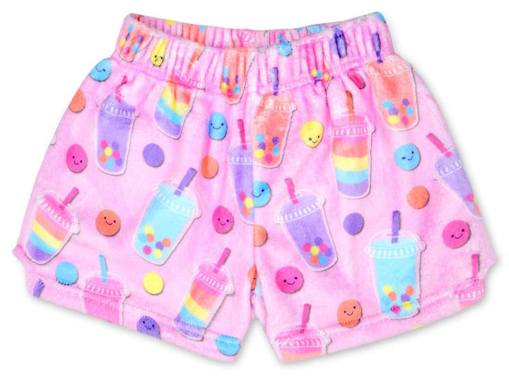 Iscream - Rainboba Tea Plush Shorts-XS