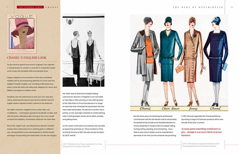 Independent Publishers Group - Chanel: Illustrated Biography Adult Book ( small gift book): Hardcover / 144 / 8.25 x 10.5 x 0.60