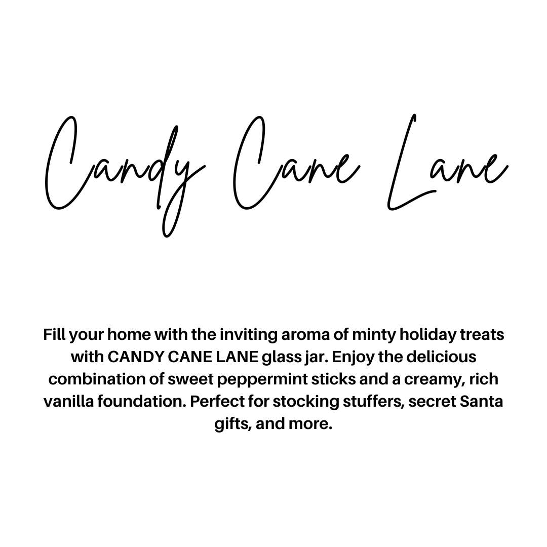 Hollowood Home and Candle - CANDY CANE LANE | HOLIDAY | CAR DIFFUSER