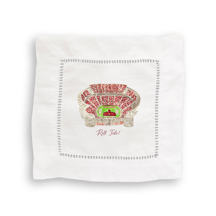 French Graffiti - Alabama Football Stadium with Quote: Dishtowel