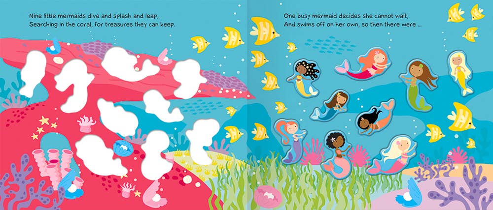 Independent Publishers Group - Ten Little Mermaids: Board Book / 10 x 8.5 x 0.80 / 20