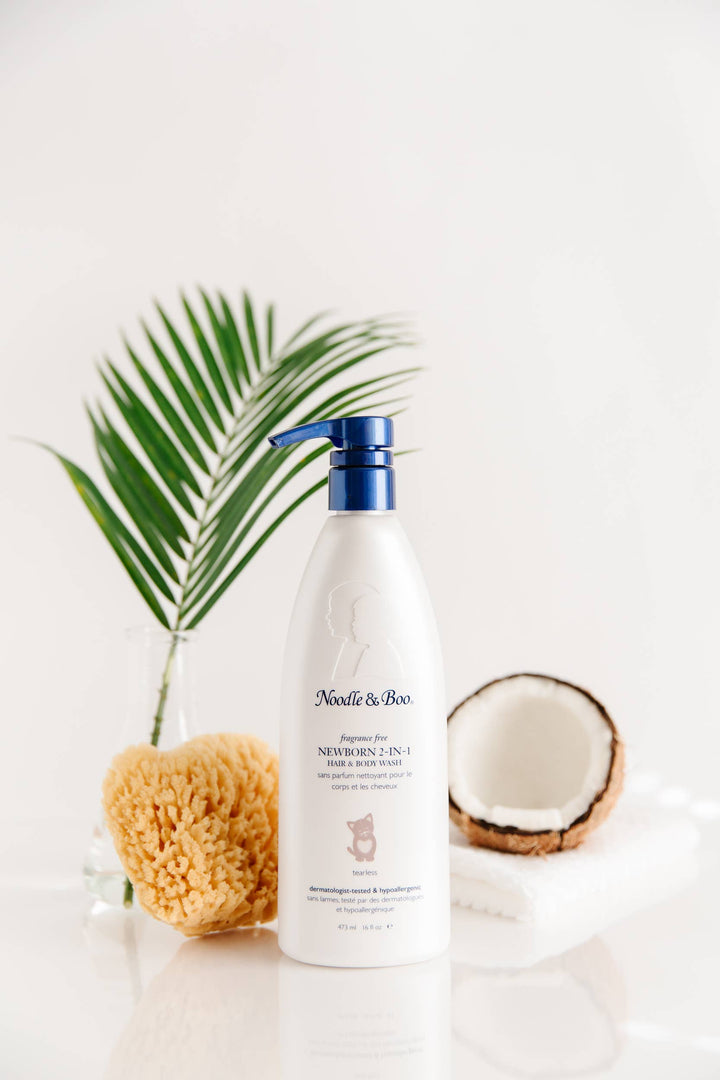 Noodle & Boo, Inc. - Newborn 2-in-1 Hair & Body Wash, Fragrance-Free, 16 oz