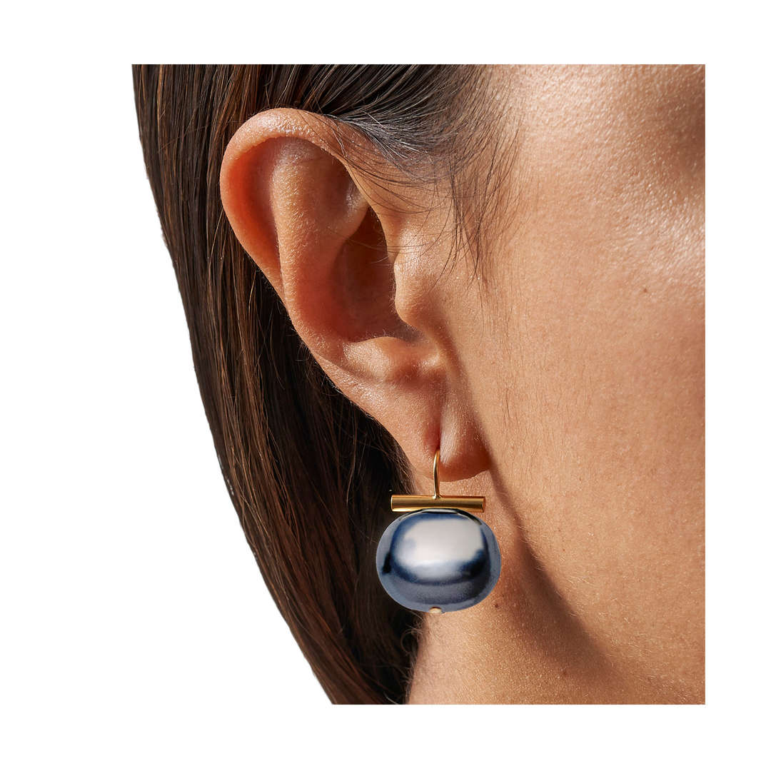 CC & Co by Catherine Canino - Statement Making Large Pebble Pearls
: White