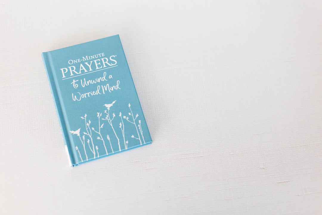 Harvest House Publishers Gift & Specialty Books - One-Minute Prayers  to Unwind a Worried Mind: Hardcover / English