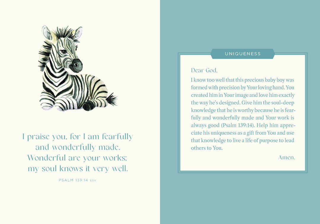 Harvest House Publishers Gift & Specialty Books - Prayers for My Baby Boy: Hardcover / English