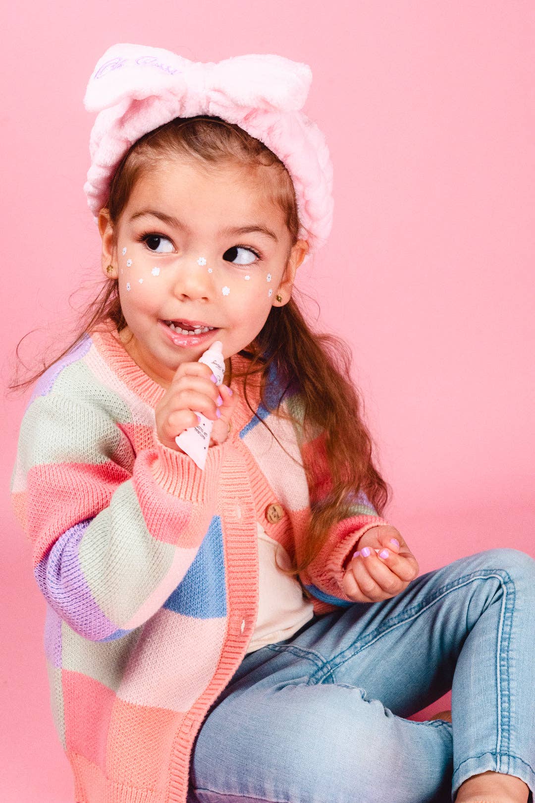Oh Flossy - Oh Flossy Individual Natural Lip Gloss: Cotton Candy