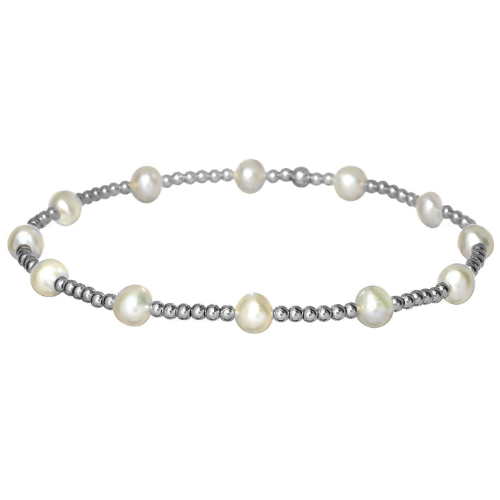 "BARA" 14K Gold filled Bracelet: Gold Filled / Stretchy 6.5"