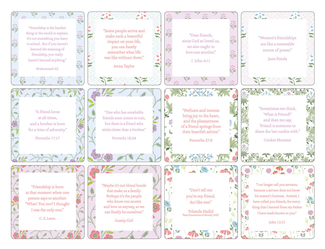 Maison de Papier - VCO024999 Friendship Quote Set 5.5"