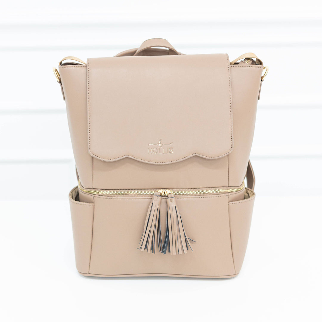 Hollis - Diaper Bag: Nude
