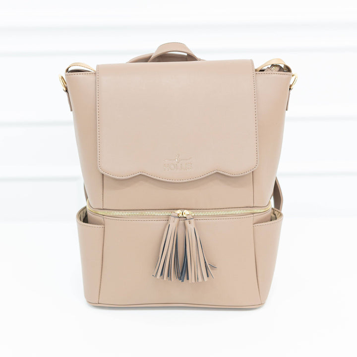 Hollis - Diaper Bag: Nude