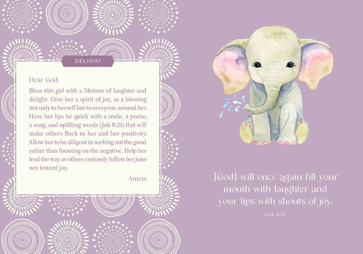 Harvest House Publishers Gift & Specialty Books - Prayers for My Baby Girl: Hardcover / English