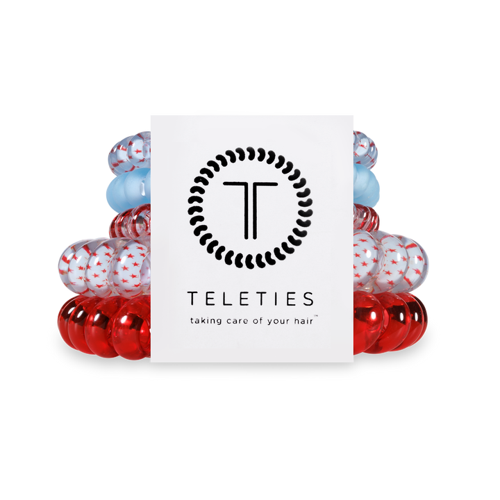 TELETIES - Spiral Hair Coils | Mix Pack | Oh My Stars! Hair Ties