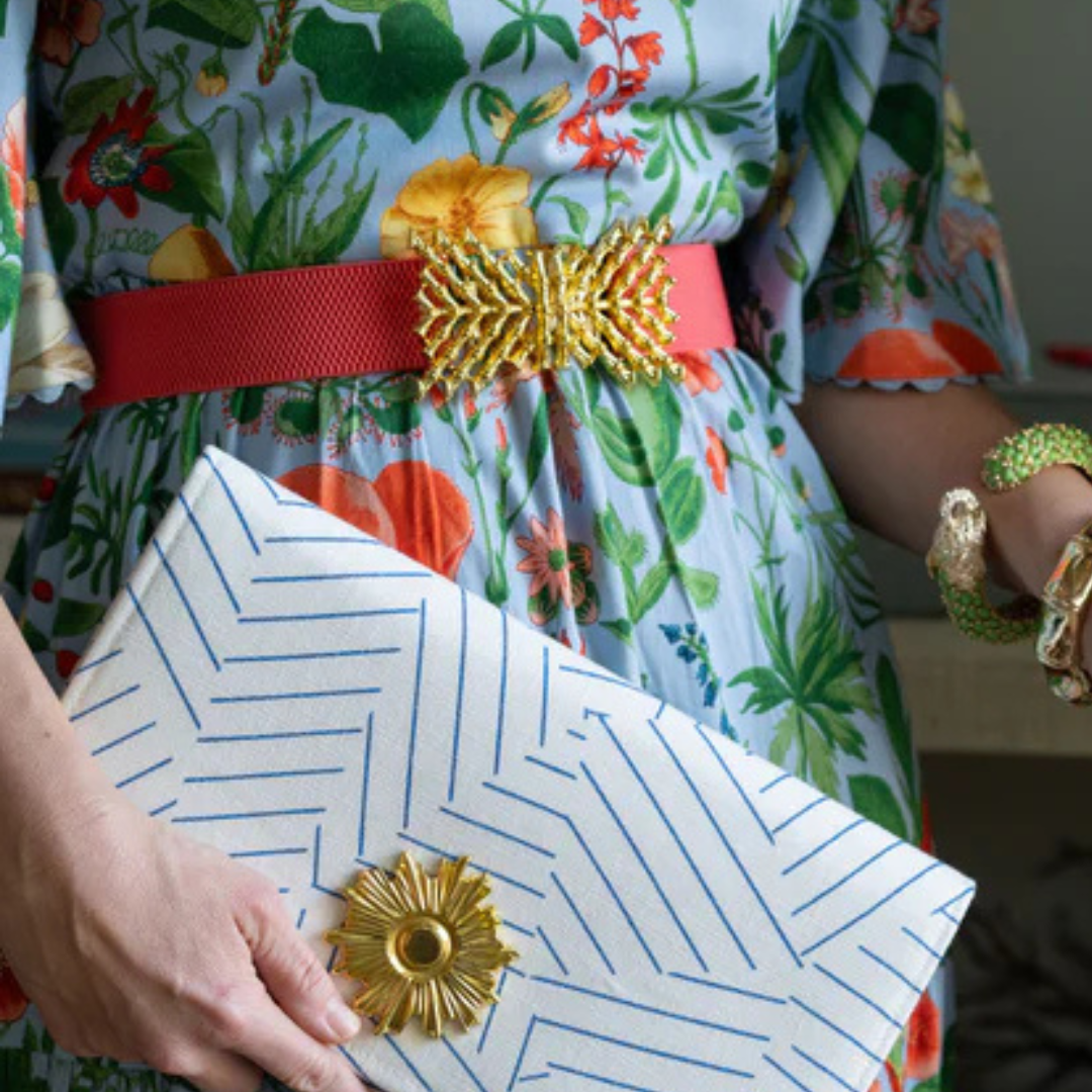 Garland - Crisscross Bamboo Interchangeable Belt Buckle
