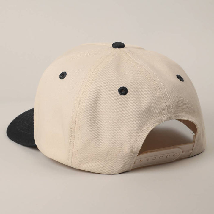 Fashion City - One Nation Under God Two-Tone Trucker Hat: NATURAL/RED / ONE SIZE