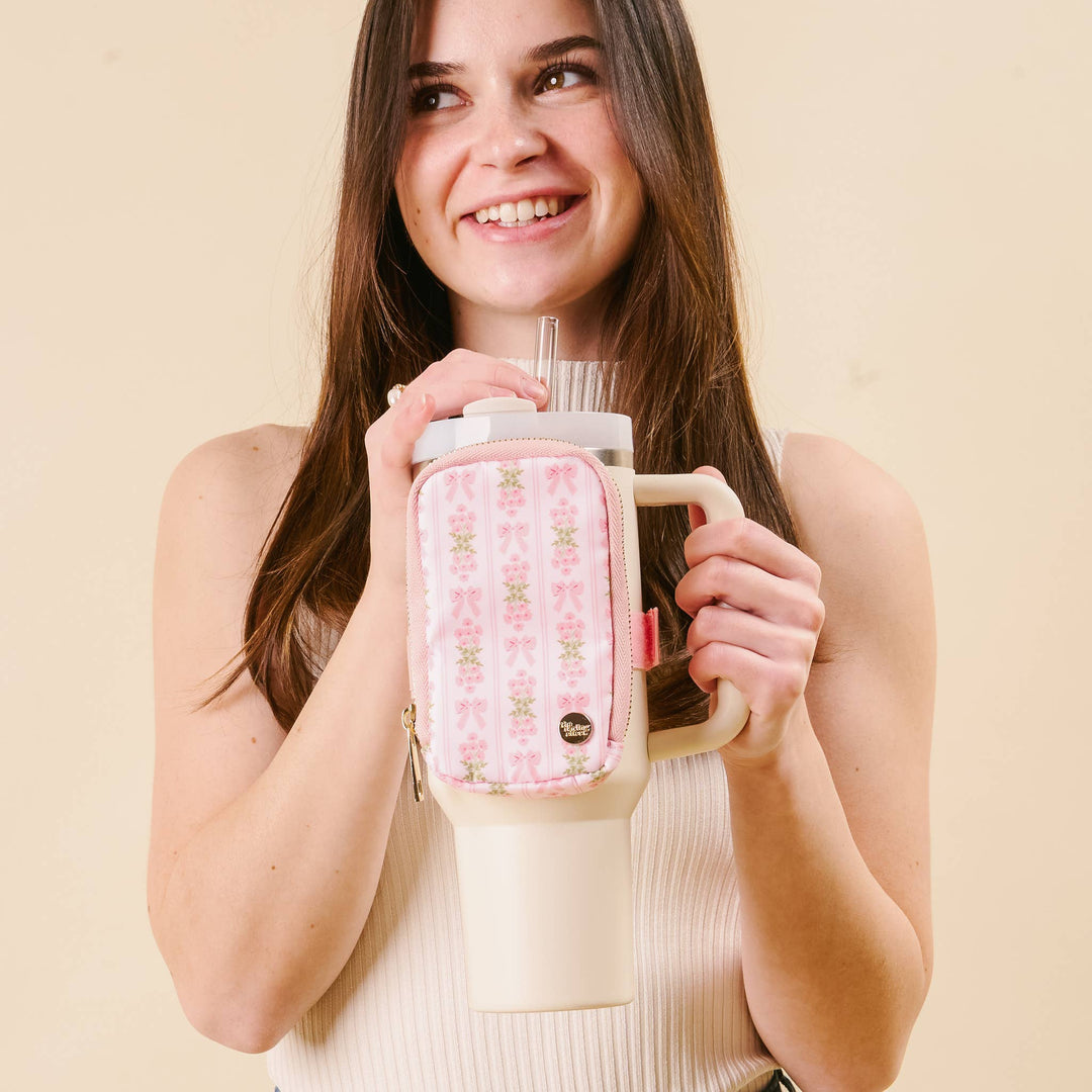 The Darling Effect - Tumbler Fanny Pack-Oh So Fancy Pink