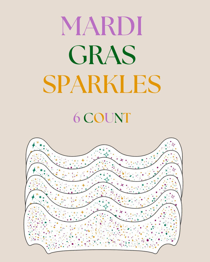La Luna Belle LLC - Mardi Gras Face Sparkles | Face Freckles | Face Sparkles