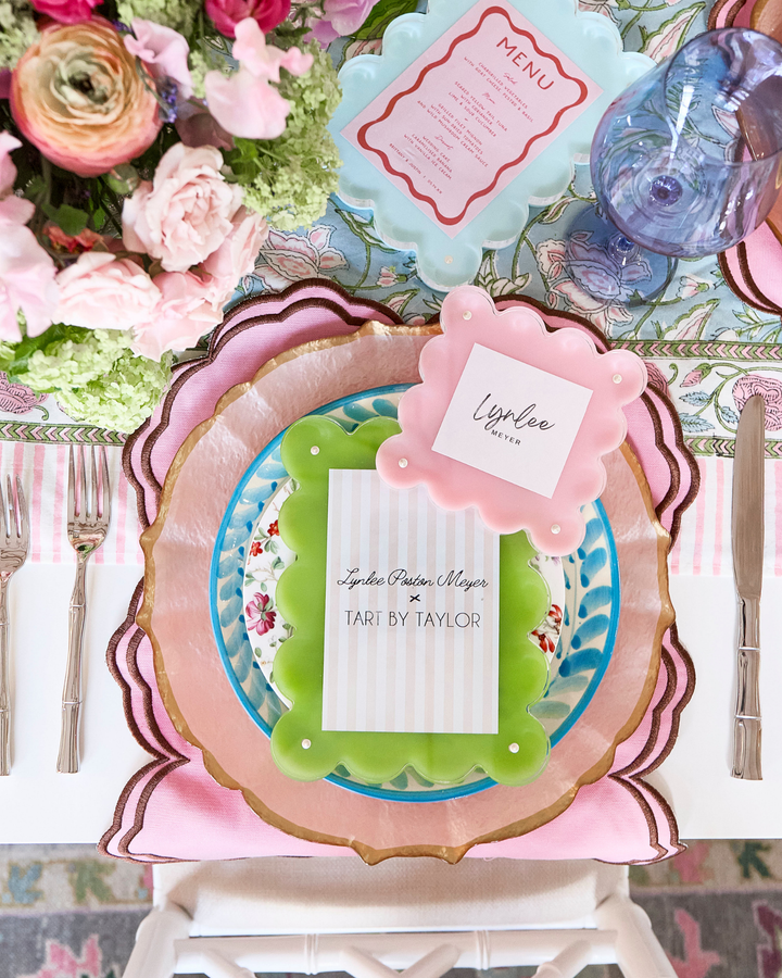 Tart By Taylor - Light Pink Mini Acrylic Picture Frame