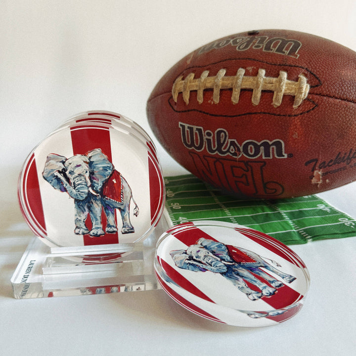 Lauren Dunn - ELEPHANT GAME DAY COASTER single coaster