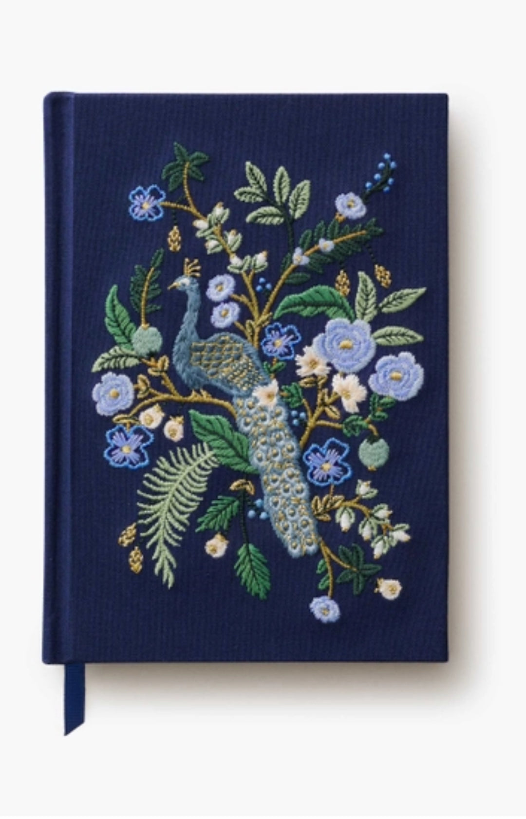 Peacock Embroidered Journal - Rifle Paper Co