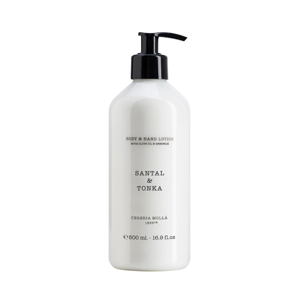 Santal & Tonka 16.9 hand and body lotion