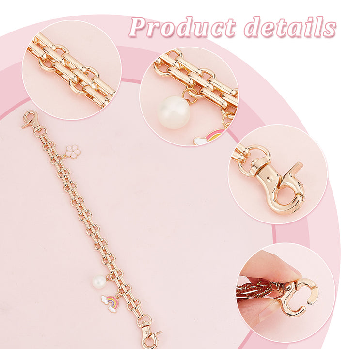 Purse Charms rainbow and cloud