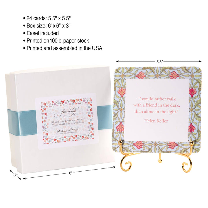 Maison de Papier - VCO024999 Friendship Quote Set 5.5"
