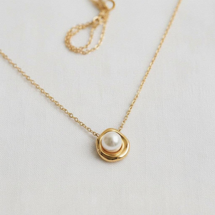 paperln - Charming Pearl Pendant Necklace
