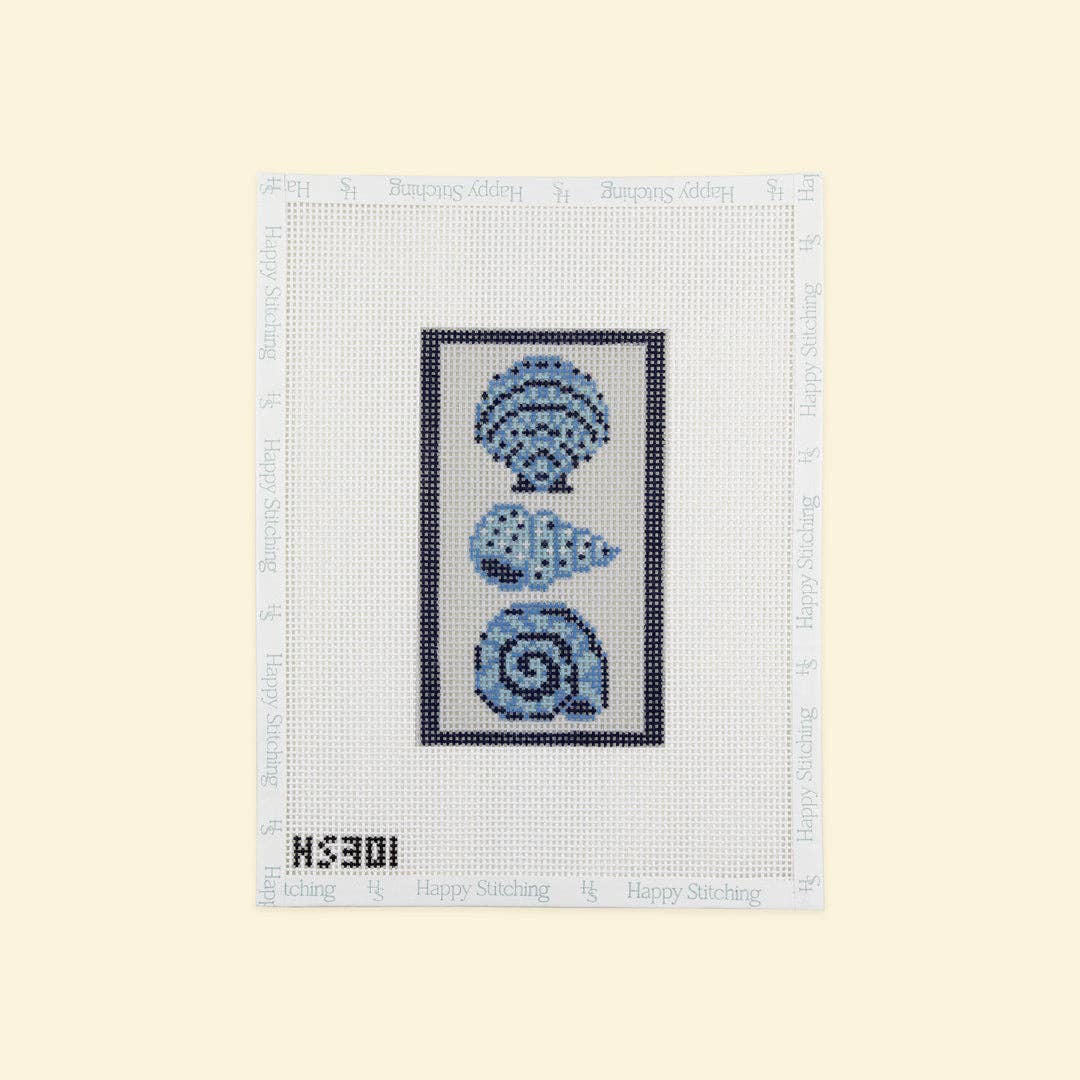 Happy Stitching - Trio of Seashells