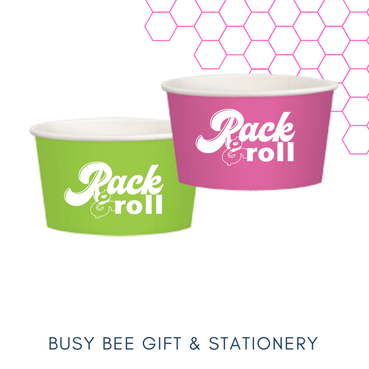 Busy Bee Gift & Stationery - Dot Crack Bam Mahjong Cocktail Napkins Pink