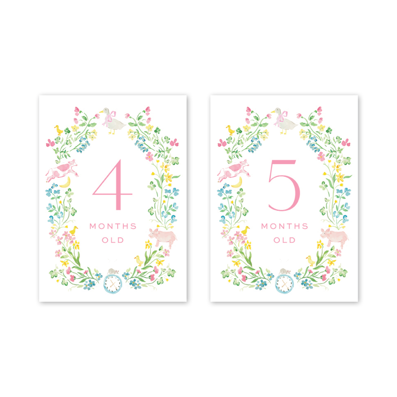 Dogwood Hill - Mother Goose Milestone Cards