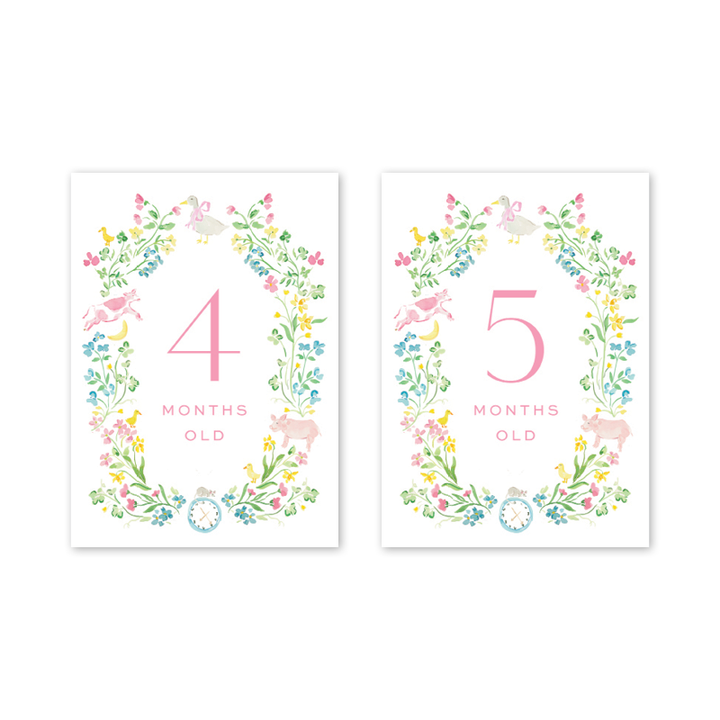 Dogwood Hill - Mother Goose Milestone Cards