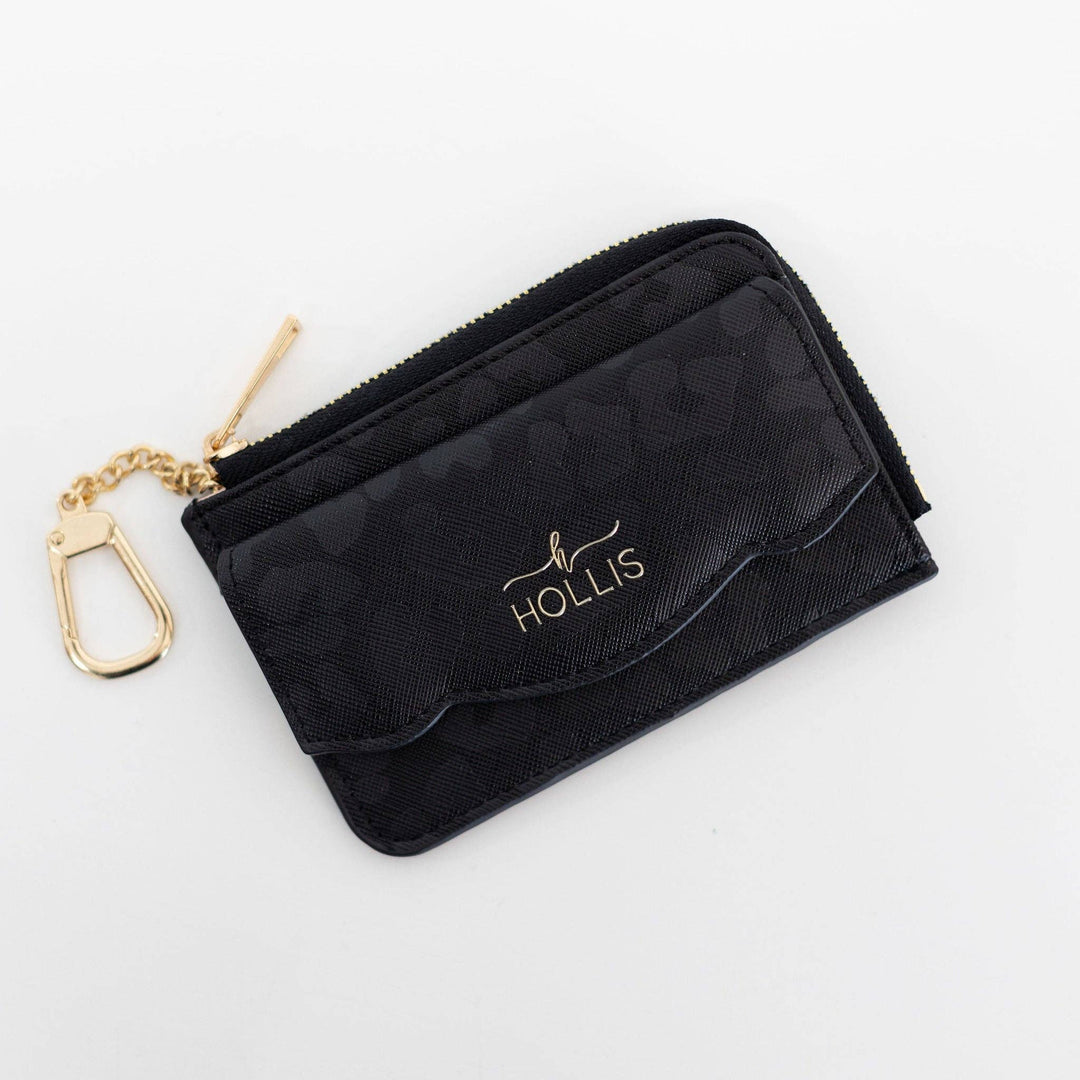 Hollis - Black Leopard Coco Card Holder