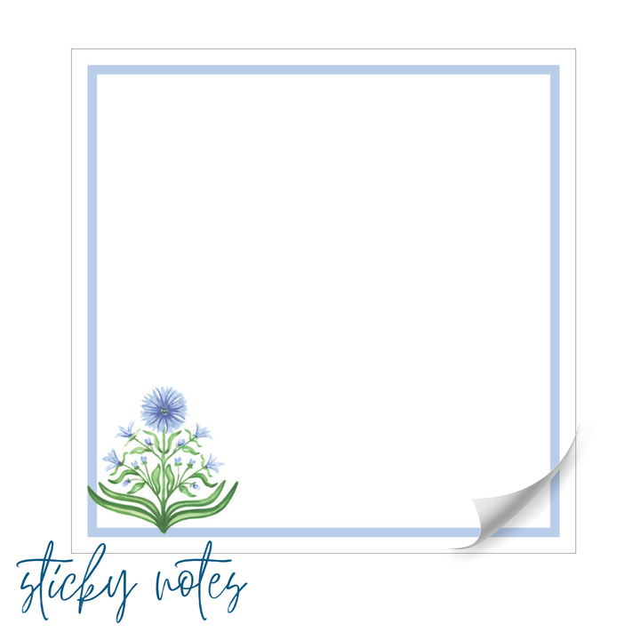 Busy Bee Gift - Botanical Sticky Note | 3x3 50 sheets