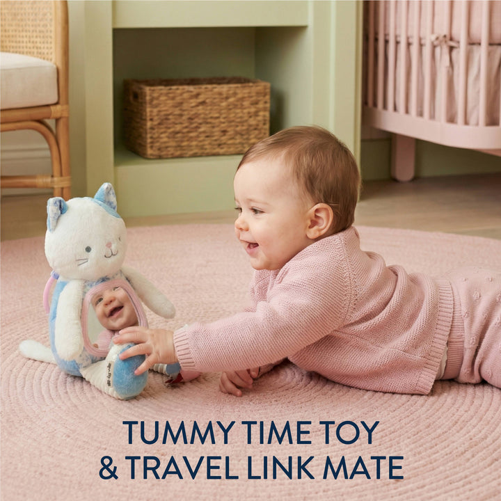 Itzy Ritzy - *NEW* Itzy Bitzy Mirror™ Sensory Tummy Time Mirror - Kitty