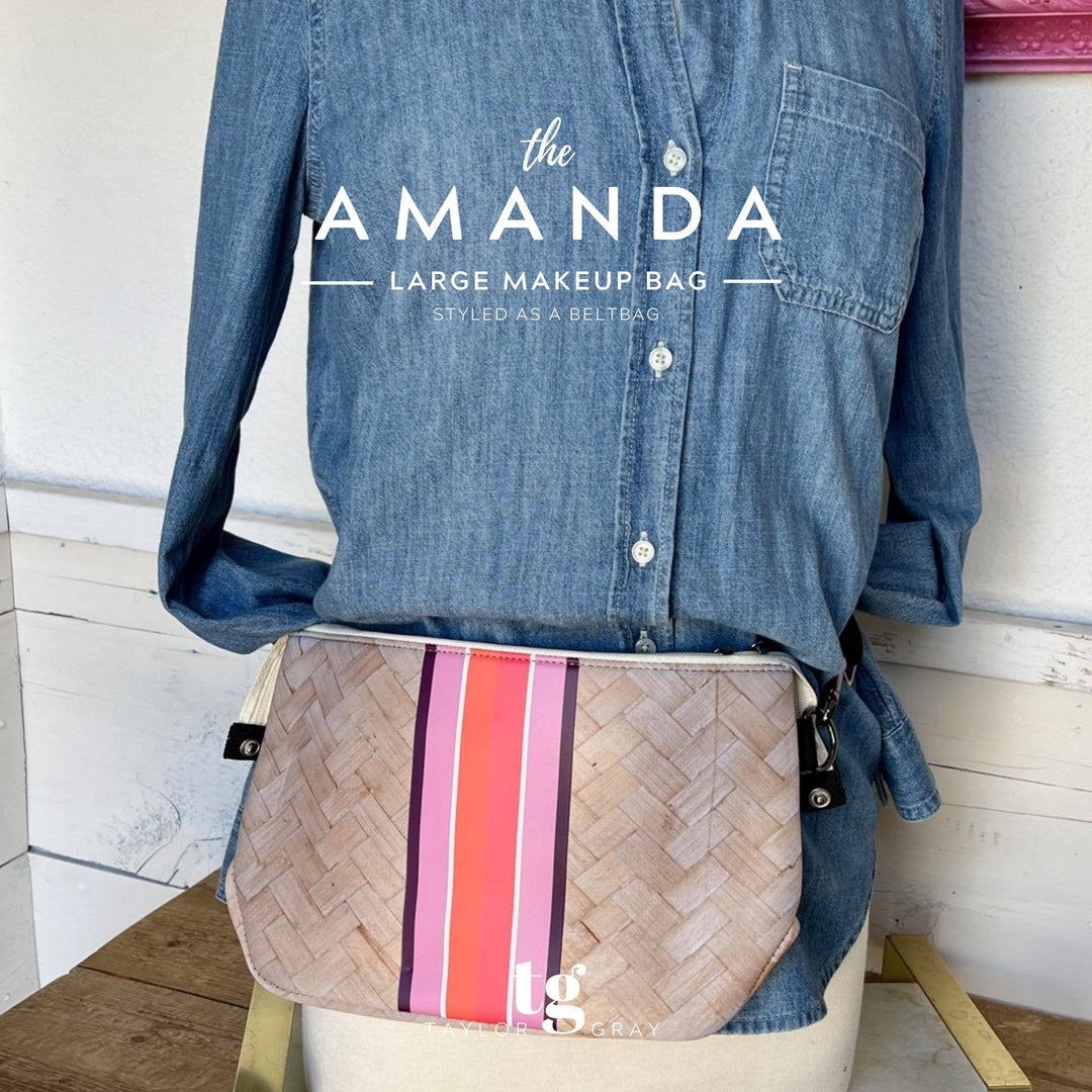 TAYLOR GRAY - The Amanda Large Neoprene Makeup Bag | shoptaylorgray