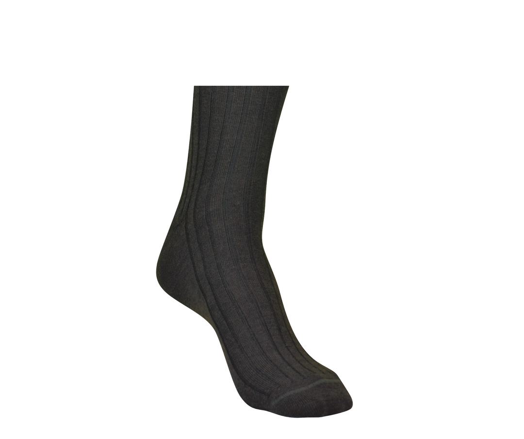 ELL & Atty - Superwash Merino Wool - Solid: Navy / Mid-Calf