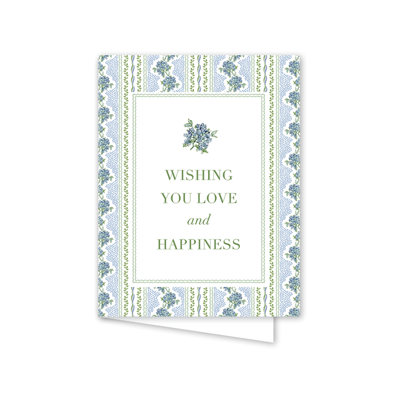 Dogwood Hill - Christine's Hydrangeas Wedding: Single Card