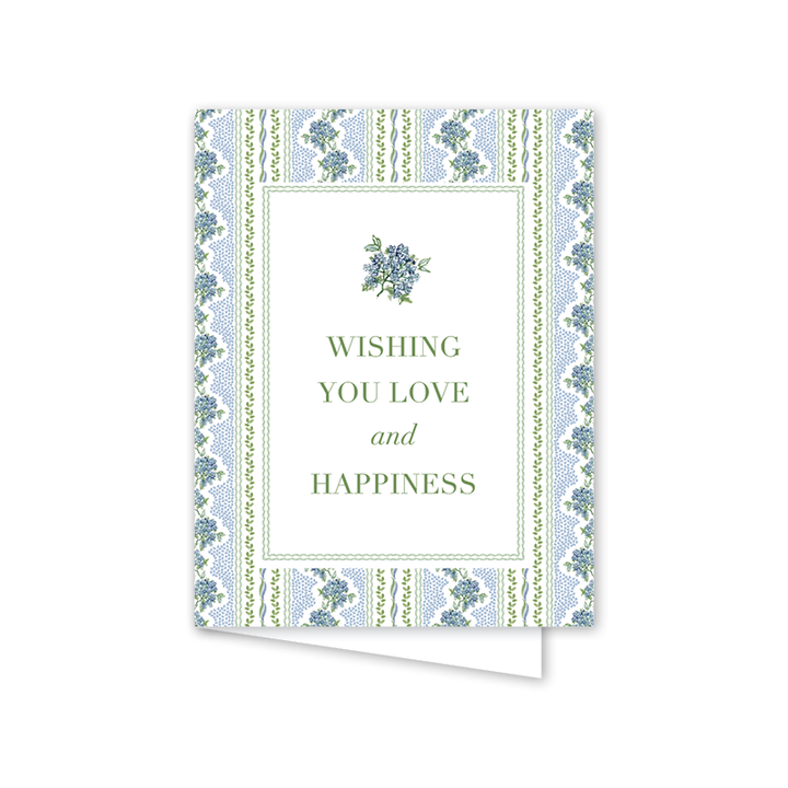 Dogwood Hill - Christine's Hydrangeas Wedding: Single Card