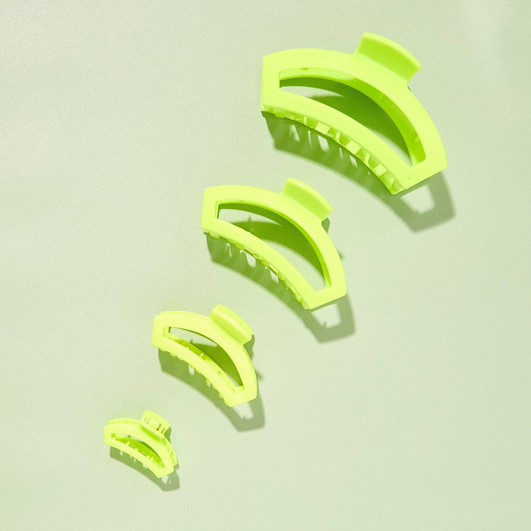 TELETIES - Open Hair Clip | Medium | Summer Brights