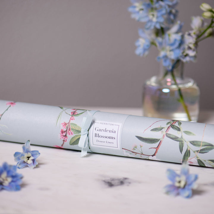 Merriton - Scented Drawer Liners - Gardenia Blossoms (6 Sheets)