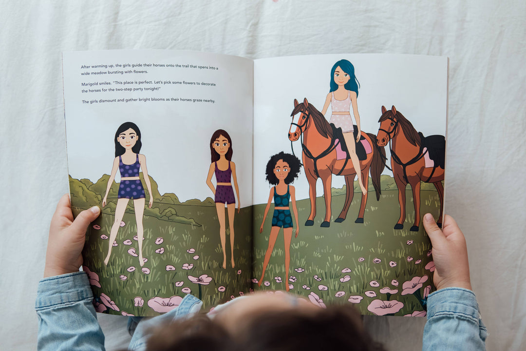 Paige Tate & Co. - My Fancy Sticker Storybook: Horses & Ponies